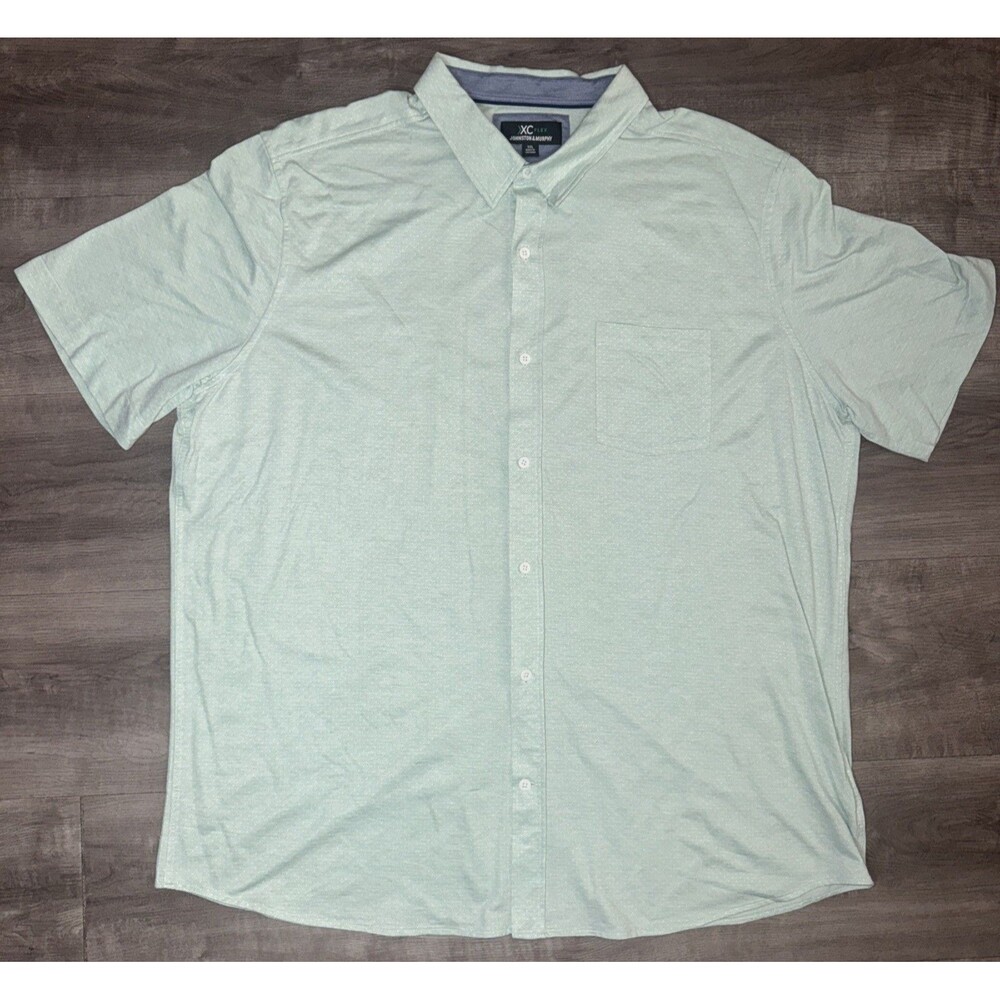 Johnston & Murphy Light Green Polo Shirt